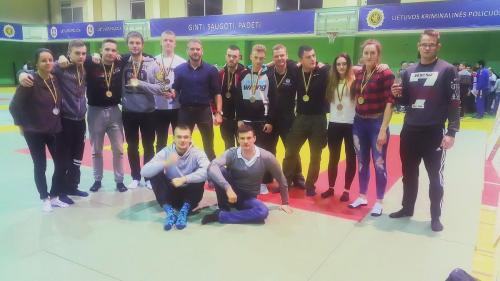 Sukcesy szkolnej sekcji Jiu Jitsu - Zawody Kowno 2017