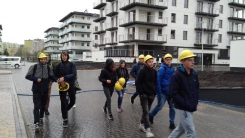 Wycieczka na budowę osiedla Chopina Park w Suwałkach