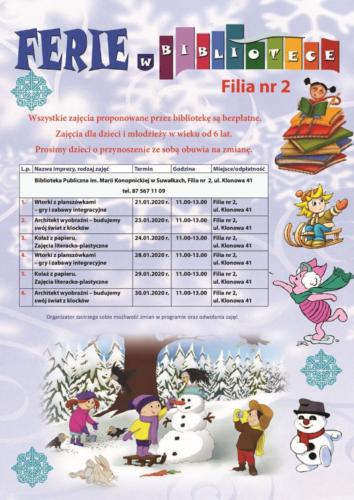 ferie biblioteka 2 2020