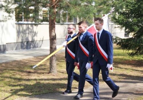 Uroczystość na Skwerze Pamięci