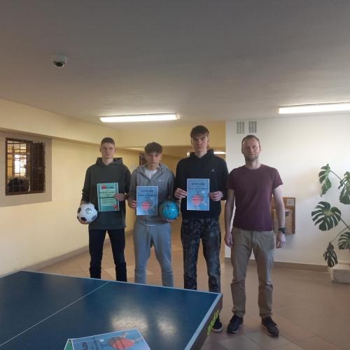 Mistrzostwa szkoły w tenisie stołowym 2025