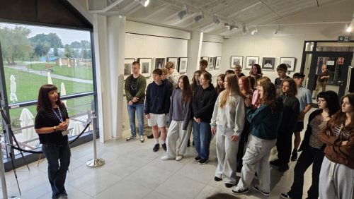 Uczniowie klas graficznych w poszukiwaniu inspiracji!