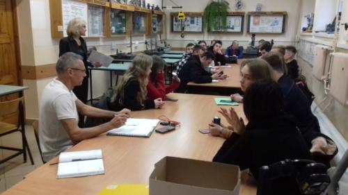 Zajęcia pedagogiczne w ramach projektu "Eurostażysta"