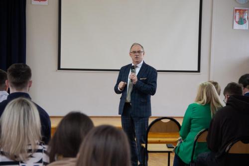 Prezydent Miasta Suwałk spotkał się z maturzystami