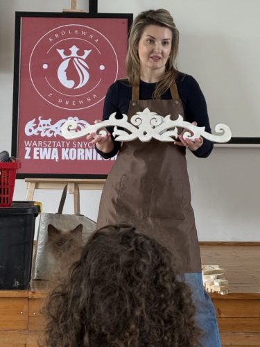 Warsztaty snycerskie z Ewą Korniluk
