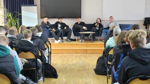 Wizyta Młodzieżowej Rady Miasta w naszej szkole