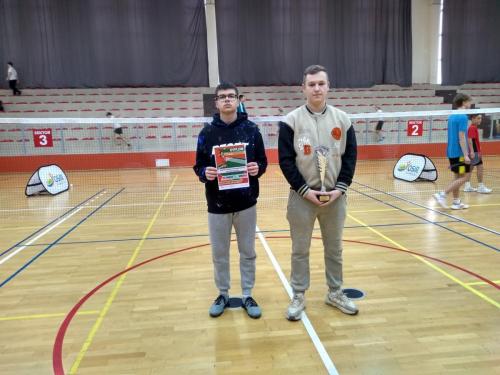 Drużynowe Mistrzostwa Suwałk Szkół Ponadpodstawowych w badmintonie