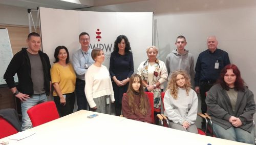 Wizyta w Polskiej Wytwórni Papierów Wartościowych