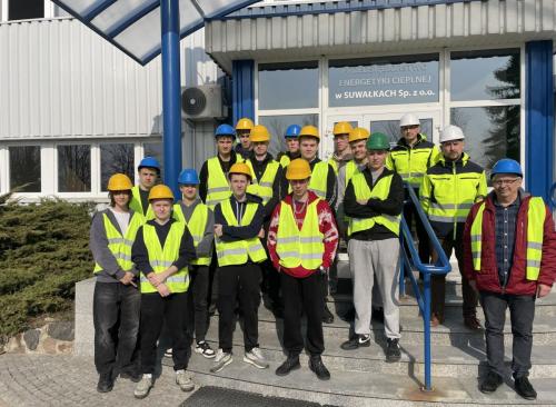 Wizyta w Przedsiębiorstwie Energetyki Cieplnej w Suwałkach